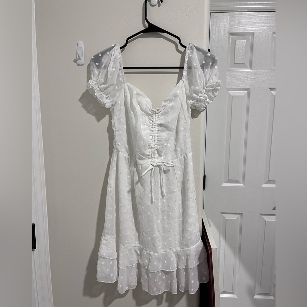 White dress
